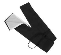 Veemoon Housse de Transport Épaisse 130 Cm pour Sabre Japonais et Ninja, Housse de Rangement Multifonction en Matériau Bois Foncé, Bandoulière Réglable, Protection Pratique pour Arts