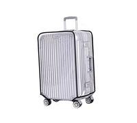 Veemoon Housse De Valise Transparente Protector Valise à roulettes Solide Anti-poussière 22 Pouces pour Voyage
