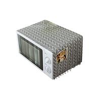 Veemoon Housse pour Four à Micro-ondes Serviette pour Micro-ondes Couvercle pour Four à Micro-ondes Housse de Protection Couvercle Étanche Motif Gris