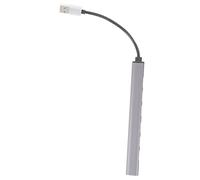 Veemoon Hub USB Ports Gris Multiprise USB Adaptateur Multiple Compatible Pc Ordinateur Portable Transfert Rapide Et Utilisation Plug and Play sans Pilote