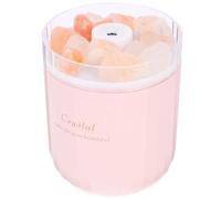 Veemoon Humidificateur USB en Pierre de Sel Cristal Diffuseur d'Aromathérapie Silencieux Grand Débit de Vapeur Recharge Facile Adapté pour Maison et Bureau Humidificateur d'Ambiance