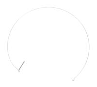 Veemoon Joint D'étanchéité de Porte pour Lave-linge Frontal, Rondelle Annulaire en Fil D'acier Inoxydable de 35 Cm Ressort pour Fixation Sécurisée et Compatibilité