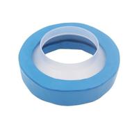 Veemoon Joint D'étanchéité Structure Simple pour Cuvette de Toilettes en Abs Bleu, Installation Facile pour Nouvelle Installation ou Remplacement