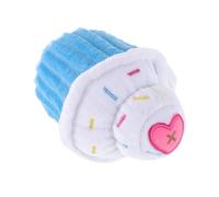 Veemoon Jouet à Mâcher pour Chiens en Peluche Forme Crème Glacée Bleu, Accessoire Interactif pour Apaiser la Douleur Dentaire et Nettoyer Les Dents des Animaux de Compagnie