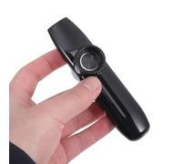 Veemoon Kazoo Double Membrane Noir pour Adultes Instrument Musique Portable et Léger Partenaire Guitare et Ukulélé pour Performance Musicale et Accompagnement Scène