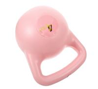 Veemoon Kettlebell à Double Poignée, Kettlebell à Poignée, Rose, Pp, Tpr, Sable Fin, Remplissable D'eau Jusqu'à 4kg, Poids Réglable, pour Femmes, Musculation et Pilates