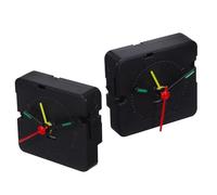 Veemoon Kit 2 Mécanismes de Remplacement D'horloge à Quartz Universels, Moteur Précis à Haute Résistance, Mouvement Silencieux pour Réparation Réveil et Horloge Murale, Pièces Solide