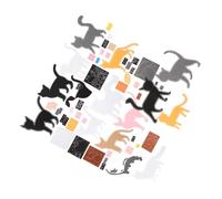 Veemoon Kit Couture Feutre Animal Garçon Fille DIY Création Artisanale Feutrine Éducatif Loisirs Créatifs pour Filles et Garçons Activité Manuelle Parent-garçon Fille Amusante