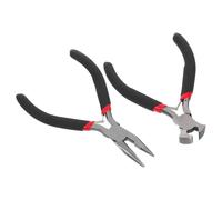 Veemoon Kit de 2 Pinces à Main pour Réparation de Fermeture Éclair Pince Coupante en Acier Solide Poignée Antidérapante Ergonomique Outil de Bricolage Léger et Pratique