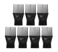 Veemoon Kit de 7 Embouts pour Sèche-Cheveux en Plastique Résistant à la Chaleur Peignes de Séchage Multifonctions pour Coiffage Précis Accessoires Professionnels Adaptés au Brushing au