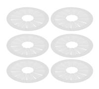 Veemoon Kit de Fabrication de Fleurs en Ruban 9 Cm, 6 Pièces Outil à Rosette DIY Professionnel en Plastique, Gabarit pour Broches et Badges, Accessoires de Loisirs Créatifs Couture