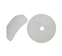 Veemoon Kit de Filtres de Remplacement pour Sèche-linge 2pcs en Fibre de Polyester Beige Filtration Évacuation D'air et Installation Facile pour Usage Domestique