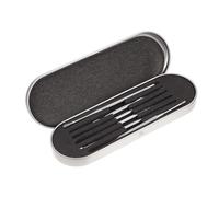 Veemoon Kit De Nettoyage Du Cérumen En Acier Inoxydable 6 Pièces Outils De Nettoyage Auriculaire Pratiques Cuillères Auriculaires En Spirale 360° Boîte De Rangement Transport Facile Oreilles