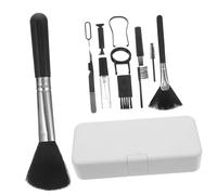 Veemoon Kit de Nettoyage Multifonction pour Écouteurs et Claviers avec Boîte de Rangement Portable Brosses et Microfibre pour Appareils Électroniques Domestiques Bureau