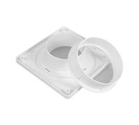Veemoon Kit de Raccord de Tuyau de Sécheuse Plaque Étanchéité pour Conduit Évacuation Système de Chauffage Ventilation