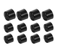 Veemoon Kit de Remplacement de Camions de Longboard 2 Sets Bagues Pivot en PU Noir Léger pour Planche Skate Améliore Stabilité et Amortit Chocs en Skateboard Extérieur