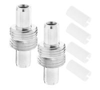 Veemoon Kit de Réparation Fibre Optique Embout Céramique et Manchon Métallique, Outil Léger pour Stylo Lumineux, Adapté au Travail et Inspection des Fibres Optiques