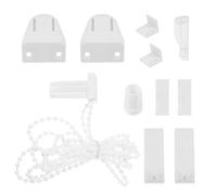 Veemoon Kit de Réparation Installation Facile pour Stores Enrouleurs 9 Pièces Accessoires de Fixation Universels, Support D’Embrayage et Chaînette pour Rideaux pour Stores Roulants