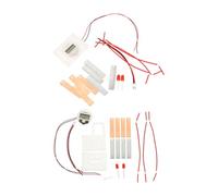 Veemoon Kit d'Expérience Scientifique Batterie de Fruits DIY 2 Ensembles Matériaux de Physique Éducation Énergétique et pour Étudiants