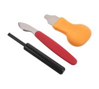 Veemoon Kit D'outils de Réparation Montre 3 Pièces Outil de Retrait du Fond de Montre Précis ouverture de Boîtier Professionnel en Métal Solide Compatible Toutes Marques Horlogers