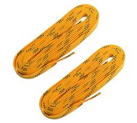 Veemoon Lacets Plats Jaunes Universels pour Chaussures de Sport, Baskets et Patins à Roulettes - 1 Paire Résistante et Extensible Adaptée aux Adultes et Jeunes, Accessoires Indispensables