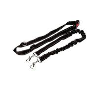 Veemoon Laisse pour Chien Élastique avec Ceinture Ajustable pour Course Conception Courte Confort Optimal