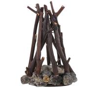 Veemoon Lampe de Chevet LED USB Petite Taille Effet Feu de Camp avec Bruit Blanc Veilleuse Rechargeable pour Chambre et Ambiance Chaleureuse Éclairage Décoratif Romantique