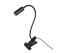 Veemoon Lampe Led à Pince Flexible 3w Usb, Éclairage De Lecture Et Atelier, Col De Cygne Orientable, Lumière Blanc Chaud, Alimentation Usb, Usage Bureau Et Chevet, Lampe Liseuse Moderne