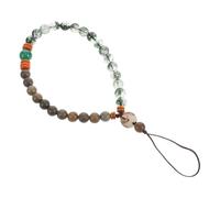 Veemoon Lanière de Téléphone Décorative Perles Corde Perte pour Smartphone avec Cristaux et Perles Bracelet pour Femmes et Filles Accessoire Polyvalent pour Modèles de Téléphones