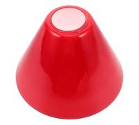 Veemoon Lanterne Verre Rouge Rétro Abat-jour Vintage Petit Format Abat-jour Verre pour Suspension ou Lampe de Table Éclairage Doux pour Salon Chambre Cuisine Hôtel