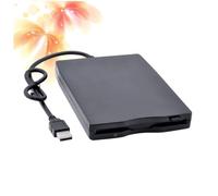 Veemoon Lecteur De Disquettes Externe USB pour Ordinateurs Portables Transfert De Données Rapide Design Compact Et Léger Compatible avec Accessoire Pratique pour Stockage Portable
