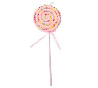 Veemoon Lollipop Décoration Fausse Accessoire de Photo pour Fête et Carnaval Prop Lollipop Simulé Rose pour Décoration de Scène et Souvenirs Inoubliables