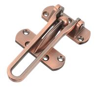 Veemoon Loquet de Porte Intérieure, Serrure de Porte Intérieure, Alliage de Zinc, Café, Sécurité Anti-effraction, pour Maison et Hôtel