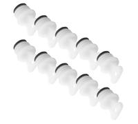 Veemoon Lot de 10 Bouchons en Caoutchouc Étanches pour Bouillottes Taille Moyenne 21 MM Accessoires de Remplacement Compatibles Poches d'Eau Chaude pour Thérapie Chaude à Domicile et