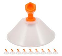 Veemoon Lot de 10 Buses de Pulvérisation Cuivre avec Pare-Vent, Fine Brumisation Haute Pression, Accessoires pour Pulvérisateur Électrique, Utilisation Agricole et Jardinage,