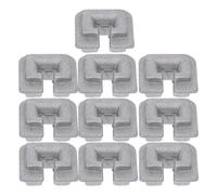 Veemoon Lot de 10 Œillets en Alliage pour Tête de Coupe-Bordures Manchon à Œillets de Rechange Compatible Tondeuse Accessoire pour Débroussailleuse Usage Jardin Résidentiel et