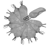 Veemoon Lot de 10 Masques de Sommeil Élastiques en Polyester Cache-Yeux Blocage Lumière Masque de Nuit pour Voyager Couvre-Oreilles Souple Aide au Sommeil Confortable