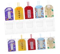 Veemoon Lot De 10 Omamori Japonaises - Charmes De Bénédiction - Couleurs Variées Et Design Élégant