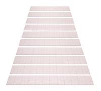 Veemoon Lot de 10 règles transparentes en plastique pour couture, outils de mesure de 30,5 cm pour marquage de vêtements et travaux manuels