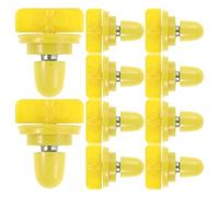 Veemoon Lot de 10 roulements de Rechange pour Roue d'exercice pour Hamster - Support d'axe Rotatif avec Bouton de Serrage - Accessoire Silencieux pour Chinchilla et Petits Animaux (Hamsters)