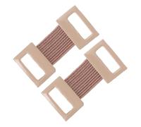 Veemoon Lot de 100 Clips Élastiques Métalliques pour Bandages Fermoirs Ajustables Résistants à L'Eau pour Première Secours Bandages Élastiques et Animaux Clips et Solide