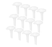 Veemoon Lot de 100 Mini-Entonnoirs Transparents en Polypropylène PP Entonnoirs Compacts pour Remplir Petites Bouteilles Parfum et Cosmétiques Outil Précis Anti-Déversement Usage