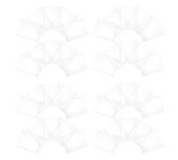 Veemoon Lot de 100 Pochettes Transparentes en Vinyle 30x23 Cm 11 Perforations, Protège-dossards de Marathon, Rangement Organisé pour Courses à Pied et Compétitions Sportives