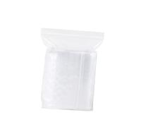 Veemoon Lot de 100 Sachets Scellés en Plastique Réutilisables et Épais 7 X 10 CM Transparent Refermables à pour Rangement et Transport