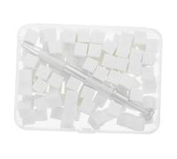 Veemoon Lot De 101 Set De Éponges à Ongles Dégradées Petites, Stylo Pince Attrape-ongles Rétractable, Outil Manucure Professionnel Pour Nail Art Et Soins Des Ongles