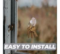 Veemoon Lot de 12 Crochets Muraux à Ventouse Transparents avec Vis M4 et Écrou Ventouses en PVC Extra Résistant Supports pour Fenêtres Salle de Bain Voiture et Organisation