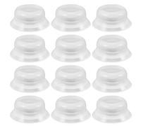Veemoon Lot de 12 Joints de Soupape en Silicone Transparent pour Autocuiseur Duo 3568 Quarts Accessoires Étanchéité Solide Pièces Détachées Compatibles Cuisson Sécurisée