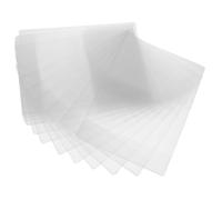 Veemoon Lot de 15 Étuis à Passeport Transparent en PVC Protège-Cartes Étanche Pochette Multifonctionnelle pour Voyage Protection de Documents Accessoire de Voyage