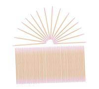 Veemoon Lot de 1500 Cotons-tiges en Bois Double Embout Pointes Fines pour Nail Art et Maquillage, Coton Doux pour Nettoyage Facile et Retrait de Colle, pour Extensions de Cils