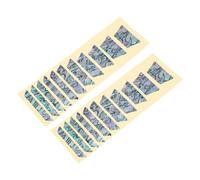 Veemoon Lot de 2 Autocollants Créatifs pour Touche de Guitare Électrique Décoratifs et Résistants Adaptés au Bricolage et Personnalisation D’Instruments de Musique pour Présent et